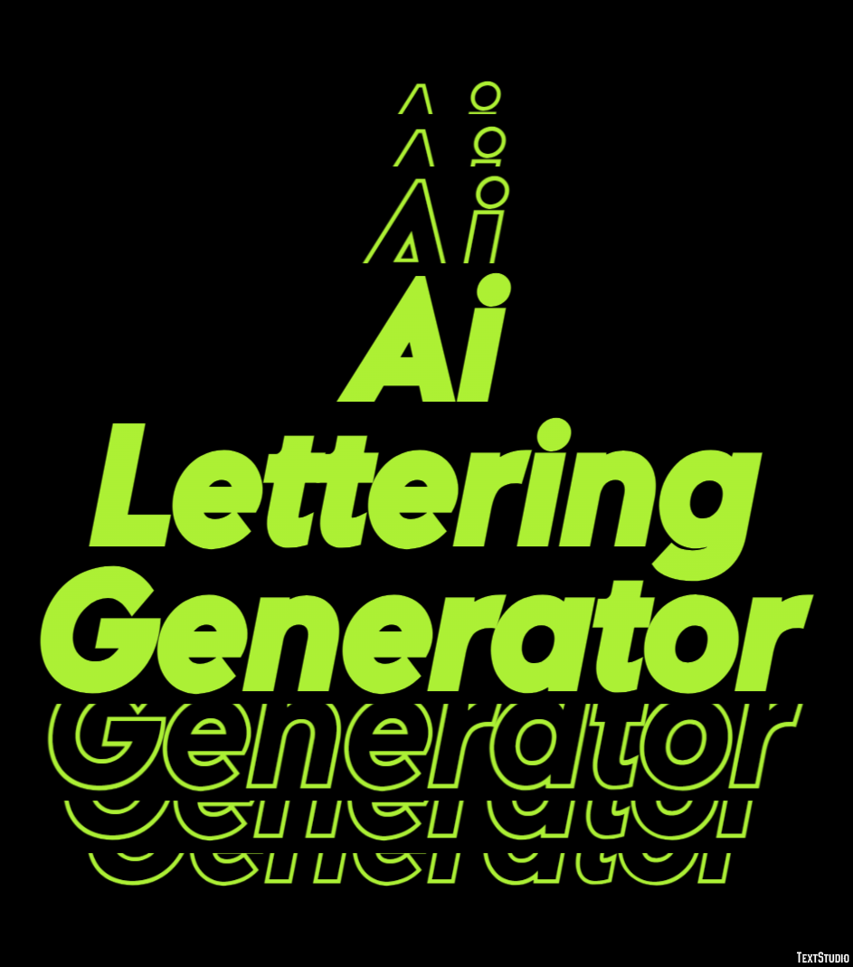 Ai Lettering Generator テキスト効果