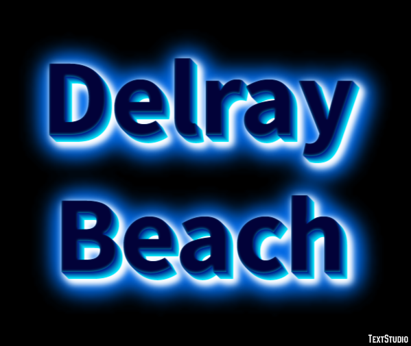Delray Beach Metin Efekti