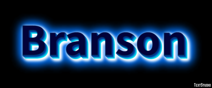 Branson Text Effect
