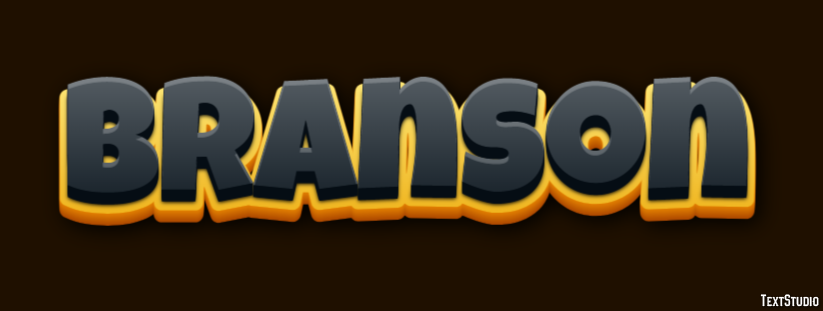 Branson Texteffekt