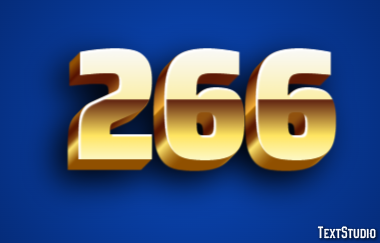 266 Text Effect