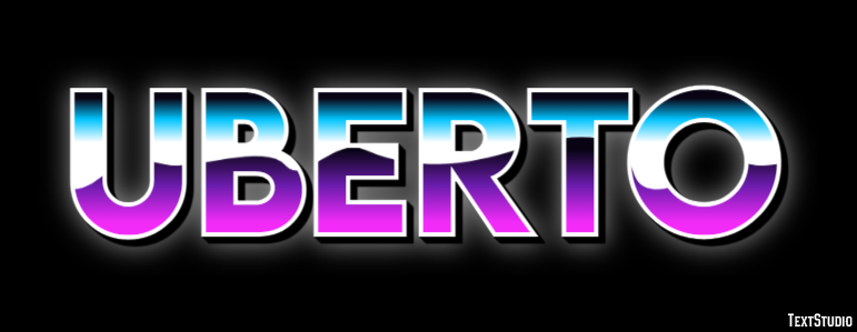 Uberto Effetto testo
