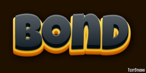 Bond Text Effect