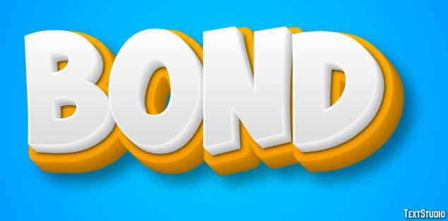 Bond Efecto de Texto