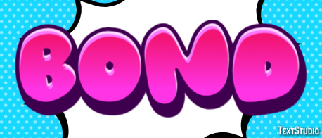 Bond Text effect