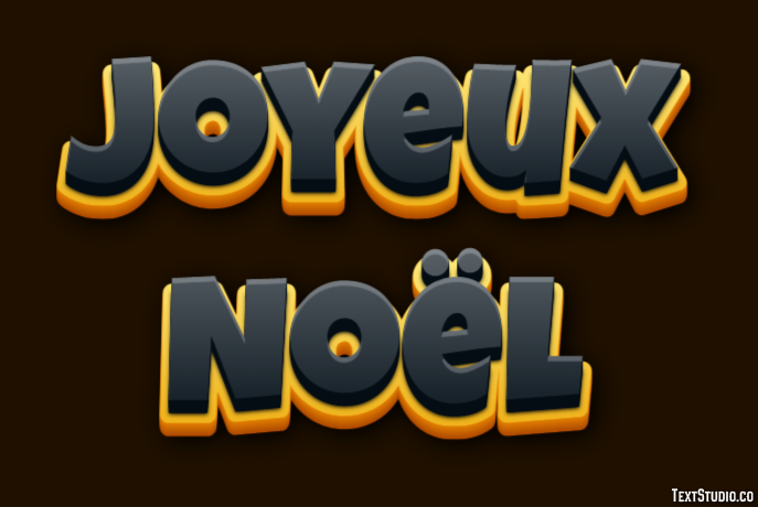 Joyeux Noël Metin Efekti