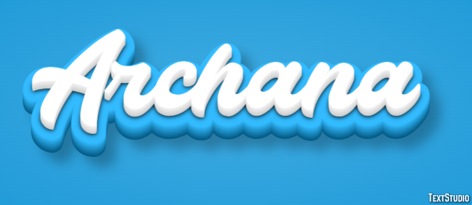 Archana Text Effect