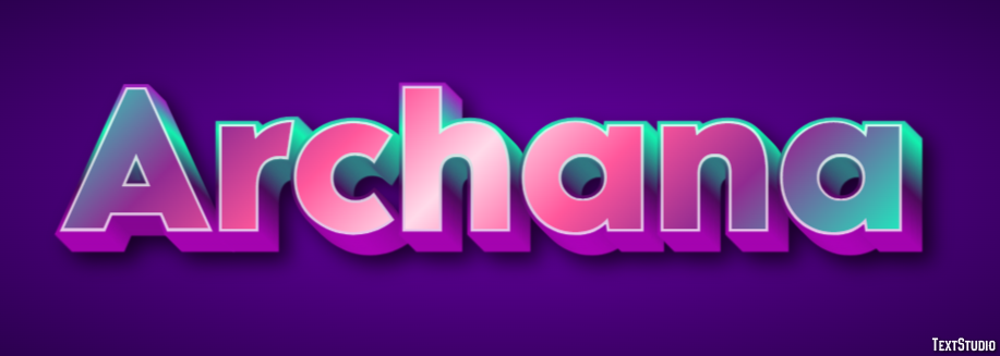 Archana Text Effect
