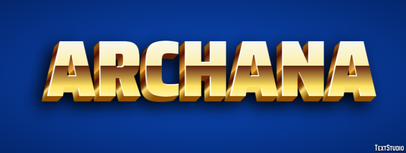 Archana Text Effect