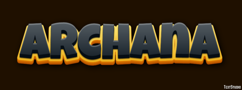 Archana Text Effect