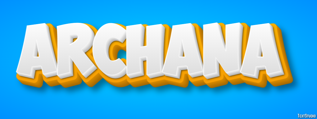 Archana Text Effect