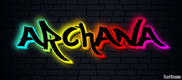 Archana Text Effect