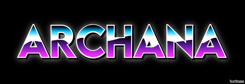Archana Text Effect