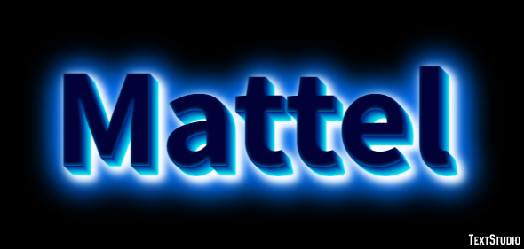 Mattel Efecto de Texto