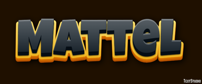 Mattel Texteffekt