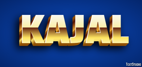 Kajal Text Effect