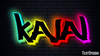 Kajal Text Effect