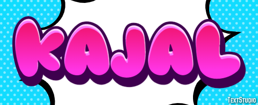 Kajal Text Effect