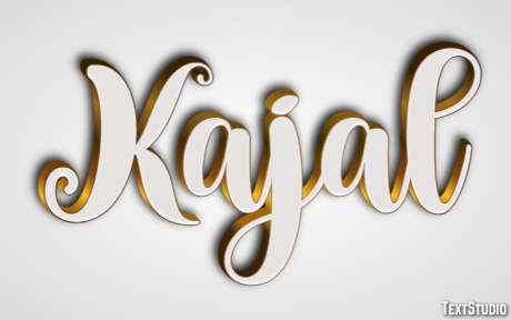 Kajal Text Effect
