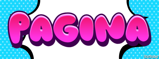 Página Efeito de texto
