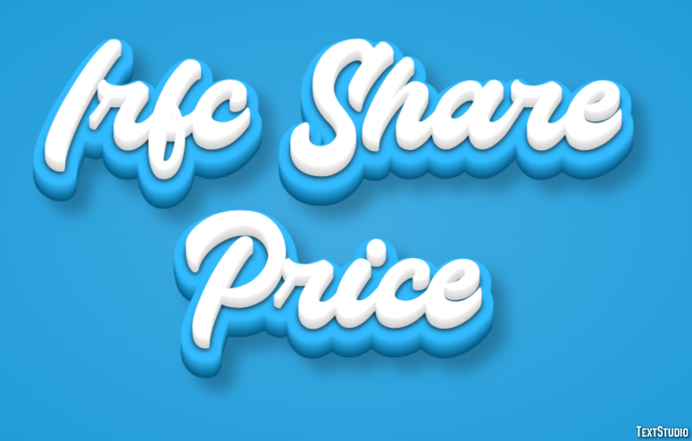 Irfc Share Price Efeito de texto