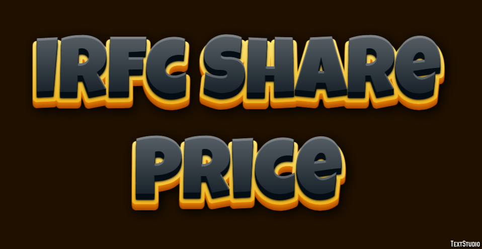 Irfc Share Price Efeito de texto