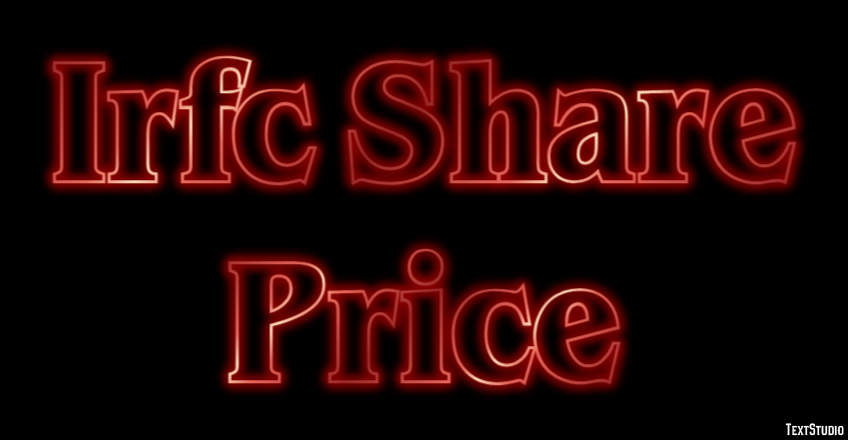 Irfc Share Price Efeito de texto