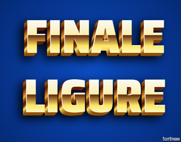 Finale Ligure Efeito de texto