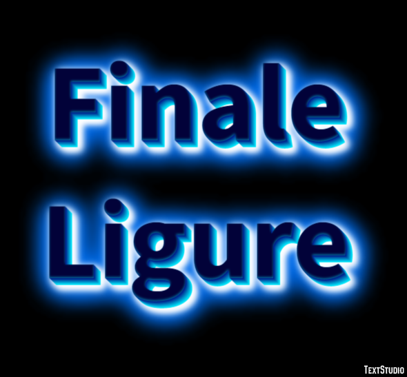 Finale Ligure Efekt tekstowy