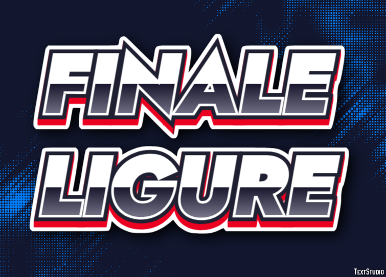 Finale Ligure Efeito de texto