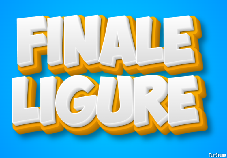 Finale Ligure Efeito de texto