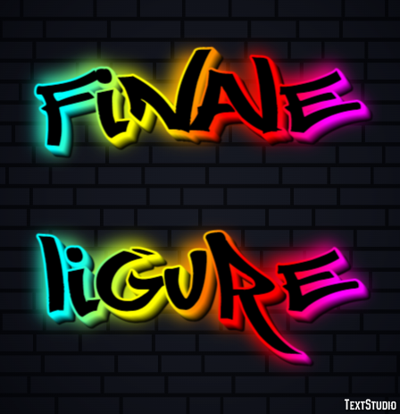 Finale Ligure Efekt tekstowy