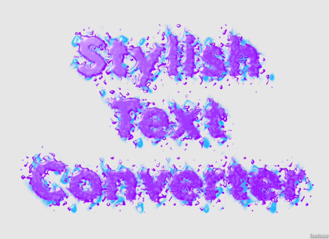 Stylish Text Converter Efecto de Texto