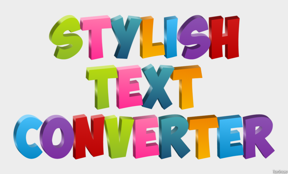 Stylish Text Converter Effetto testo