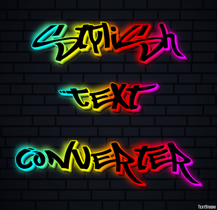 Stylish Text Converter Effetto testo