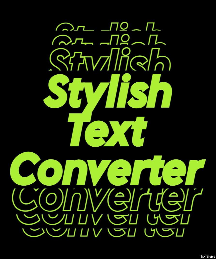 Stylish Text Converter Efecto de Texto