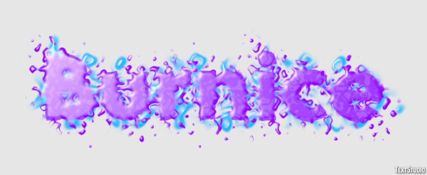 Burnice Text Effect