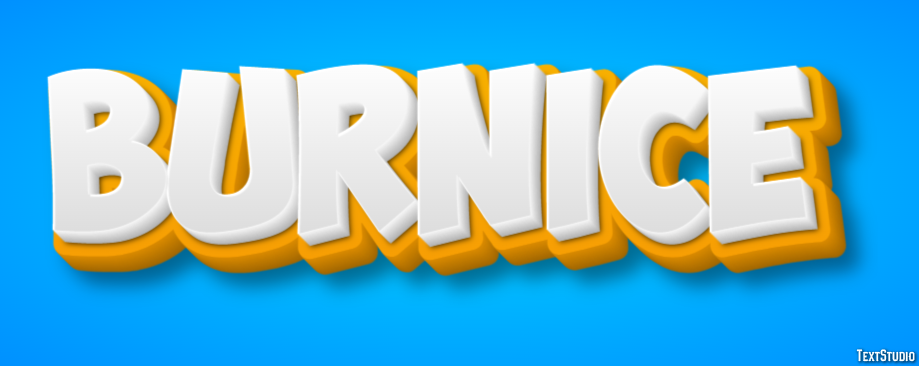 Burnice Text Effect