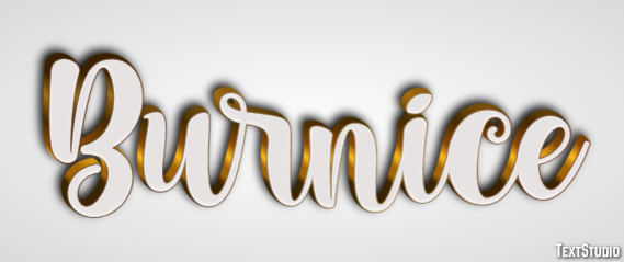 Burnice Text Effect