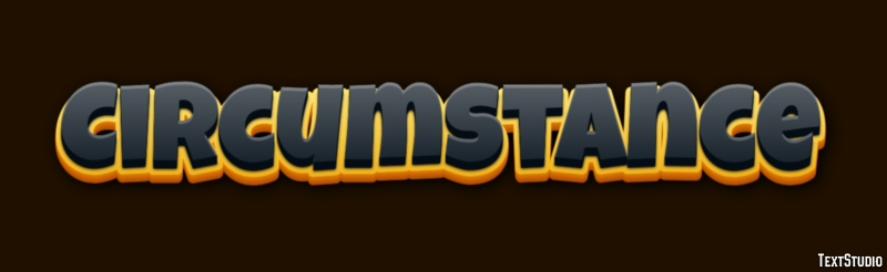 Circumstance Text Effect