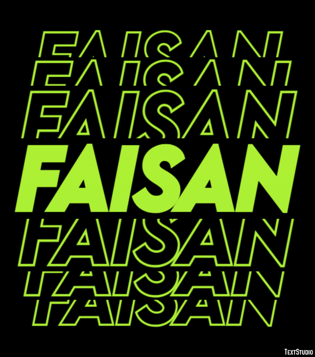 Faisan Efekt tekstowy