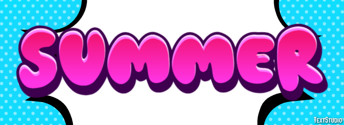 Summer Text effect