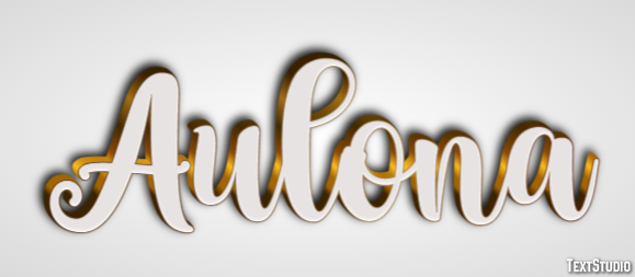 Aulona Text Effect