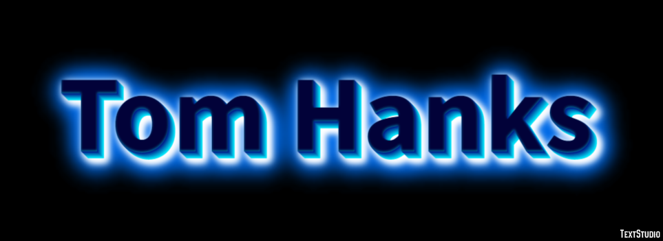 Tom Hanks Text Effect