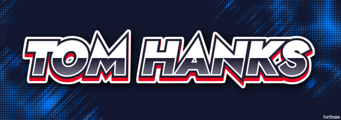 Tom Hanks Text Effect