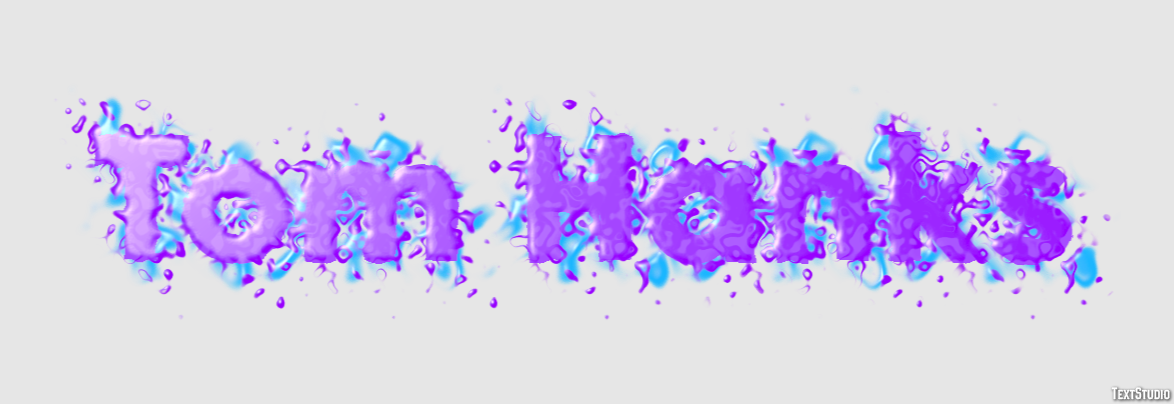 Tom Hanks Text effect