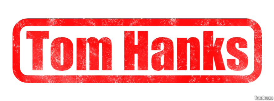 Tom Hanks Text Effect