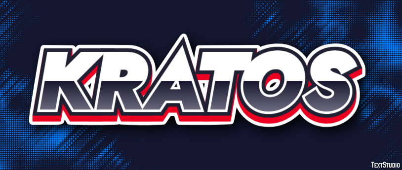 Kratos Efecto de Texto