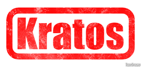 Kratos Text effect