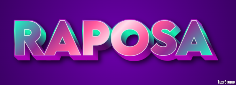 Raposa Text Effect